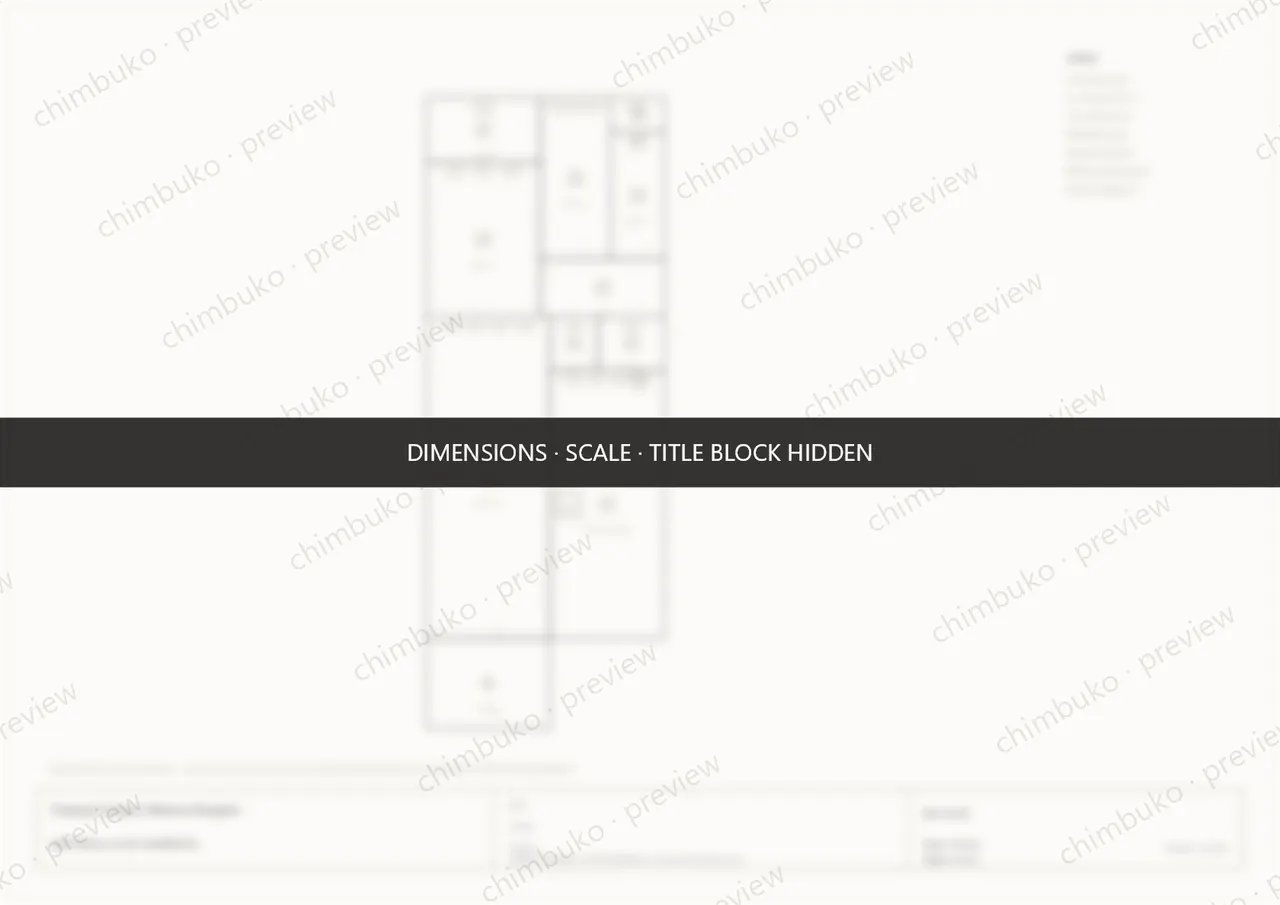 Electrical layout sheet — obscured preview