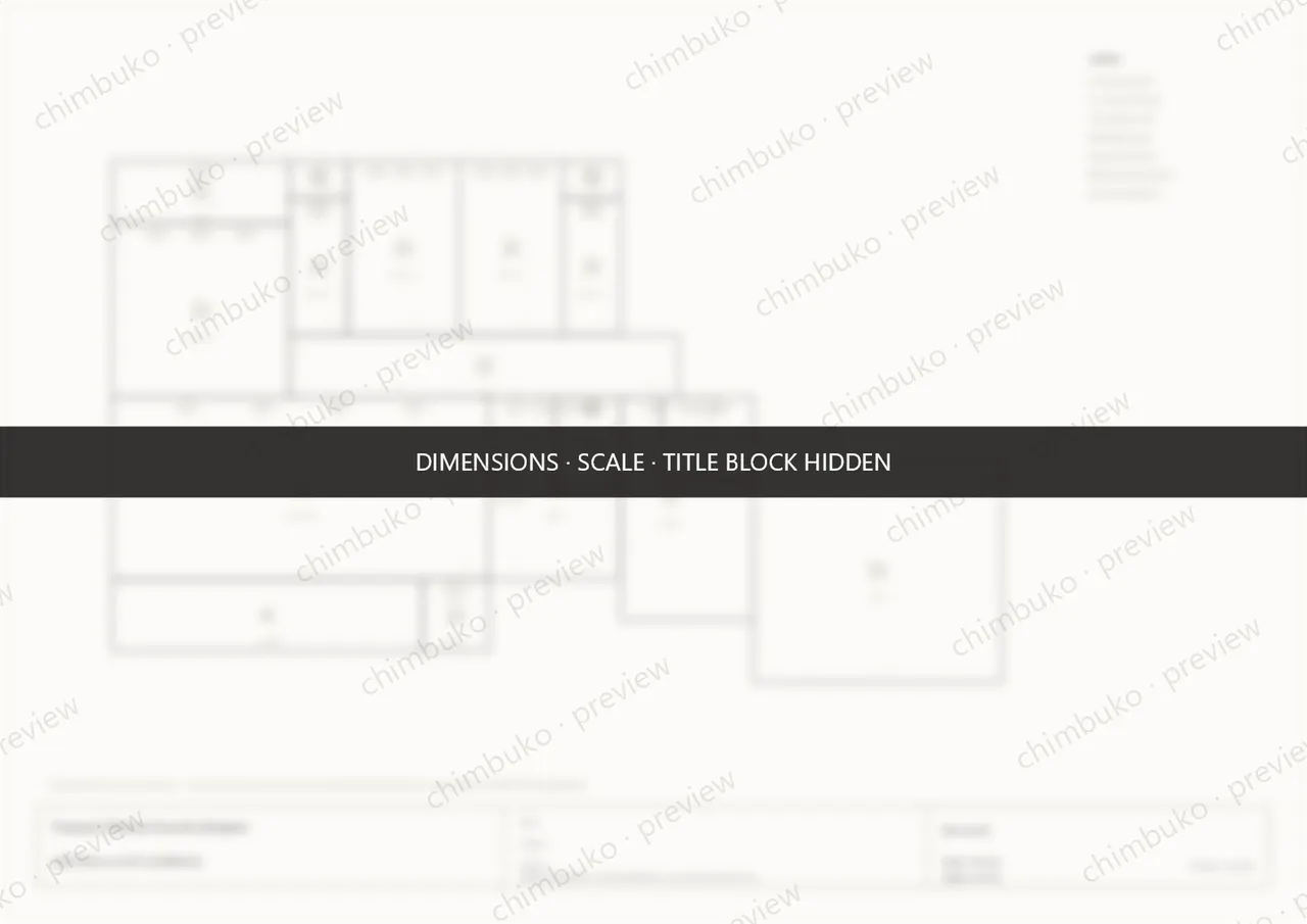Electrical layout sheet — obscured preview