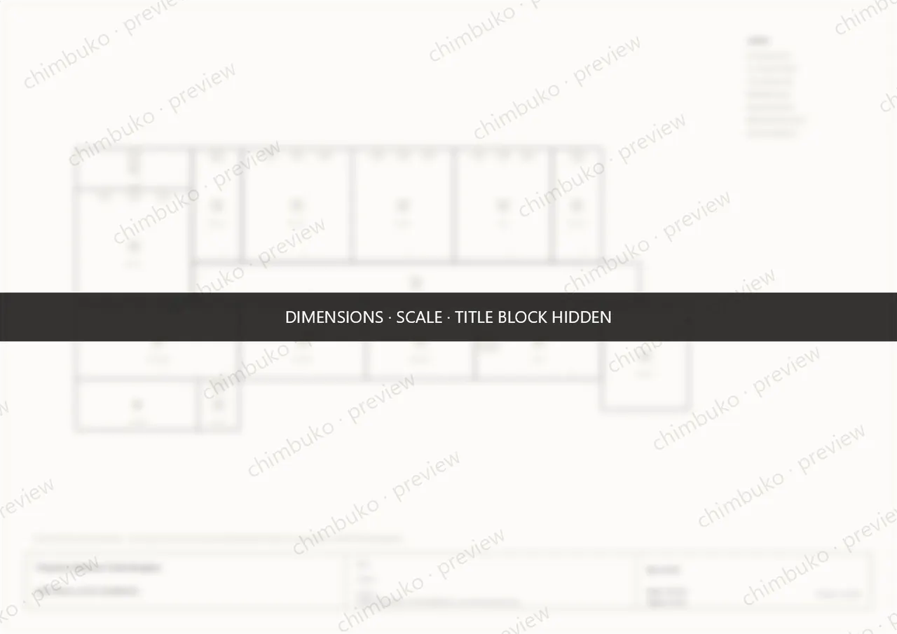 Electrical layout sheet — obscured preview