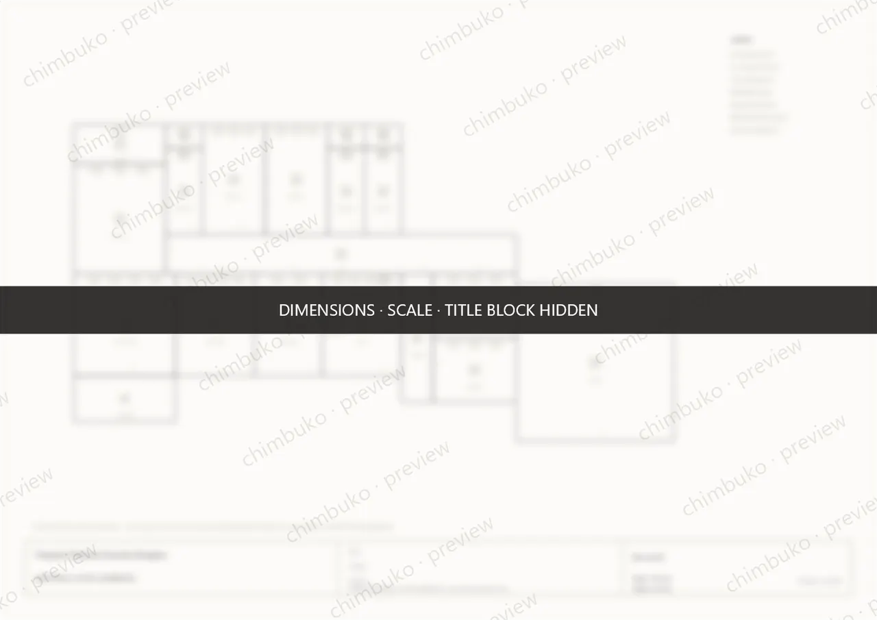 Electrical layout sheet — obscured preview
