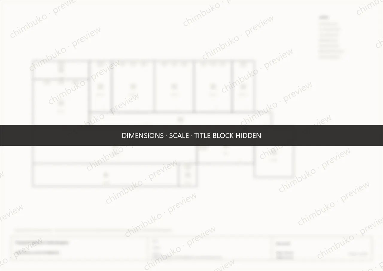 Electrical layout sheet — obscured preview