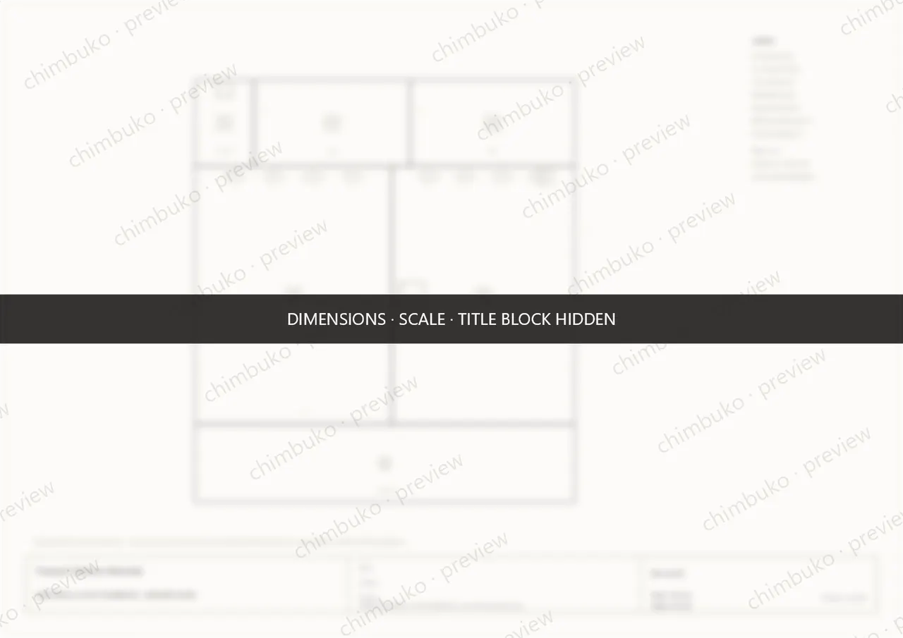 Electrical layout sheet — obscured preview