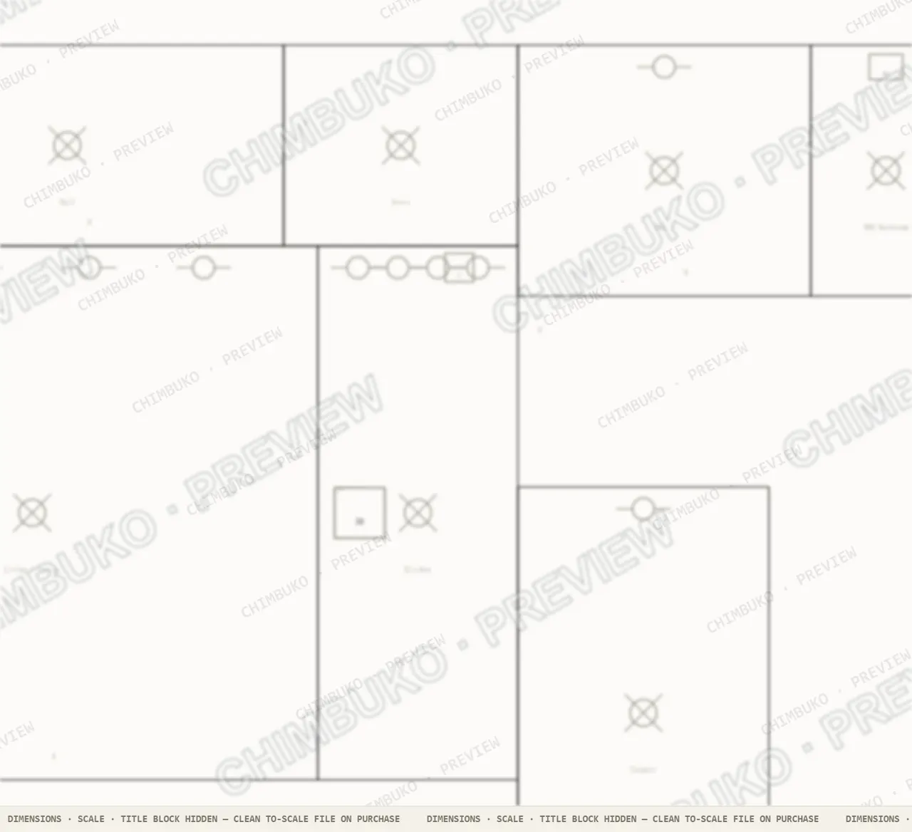 Electrical layout, ground floor