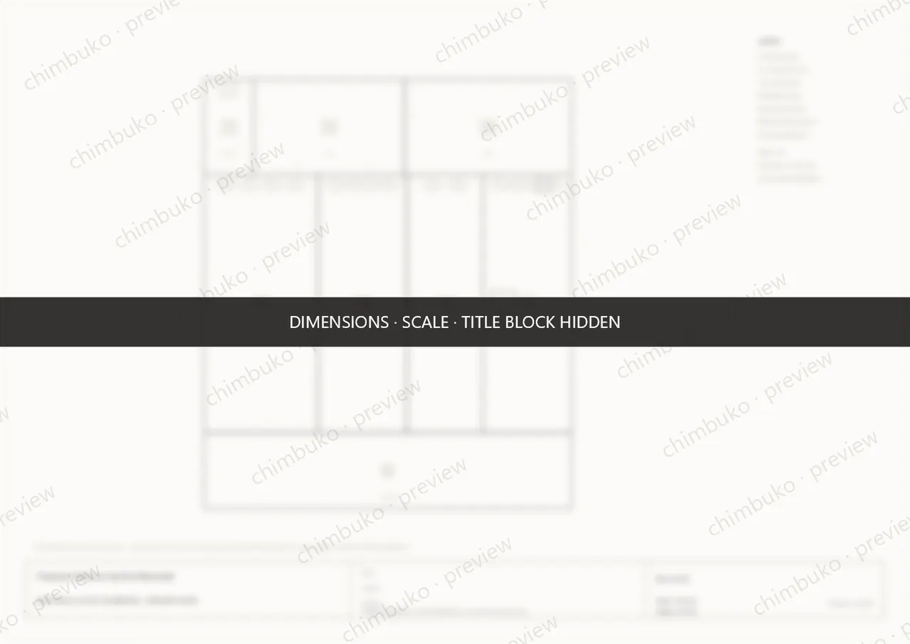 Electrical layout sheet — obscured preview