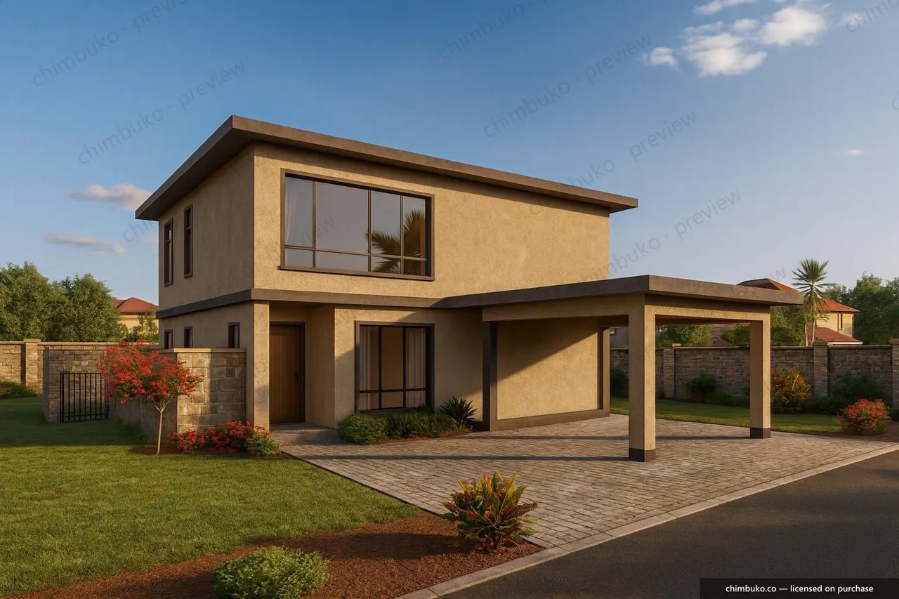 Working model view of the 5-bedroom luxury maisonette