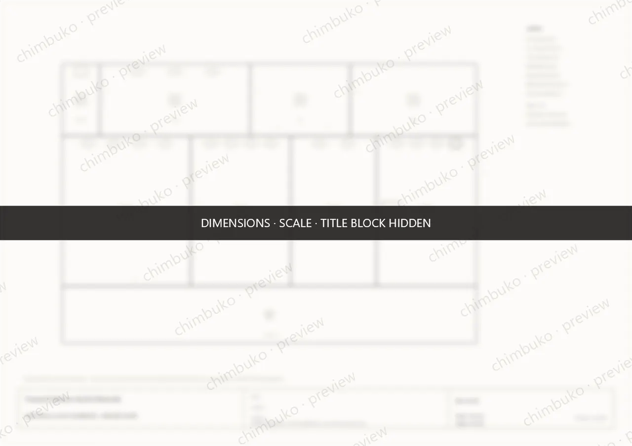 Electrical layout sheet — obscured preview